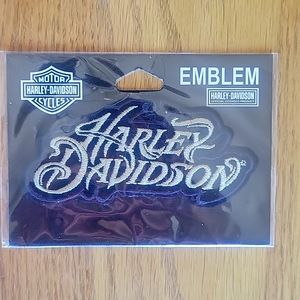 Harley Davidson sew on emblem